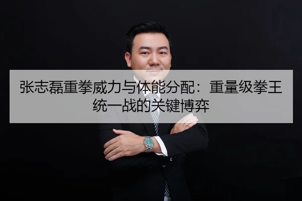 张志磊重拳威力与体能分配：重量级拳王统一战的关键博弈
